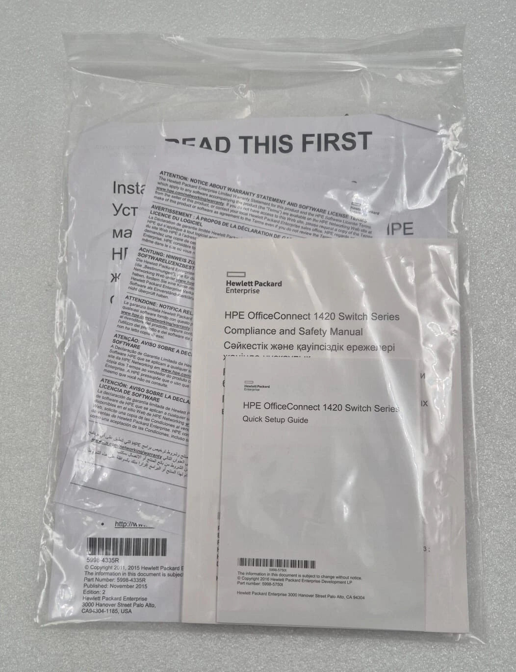 *NEW* HPE OfficeConnect 1420 Series Switch JH016A 16G 16-Port Gigabit Switch