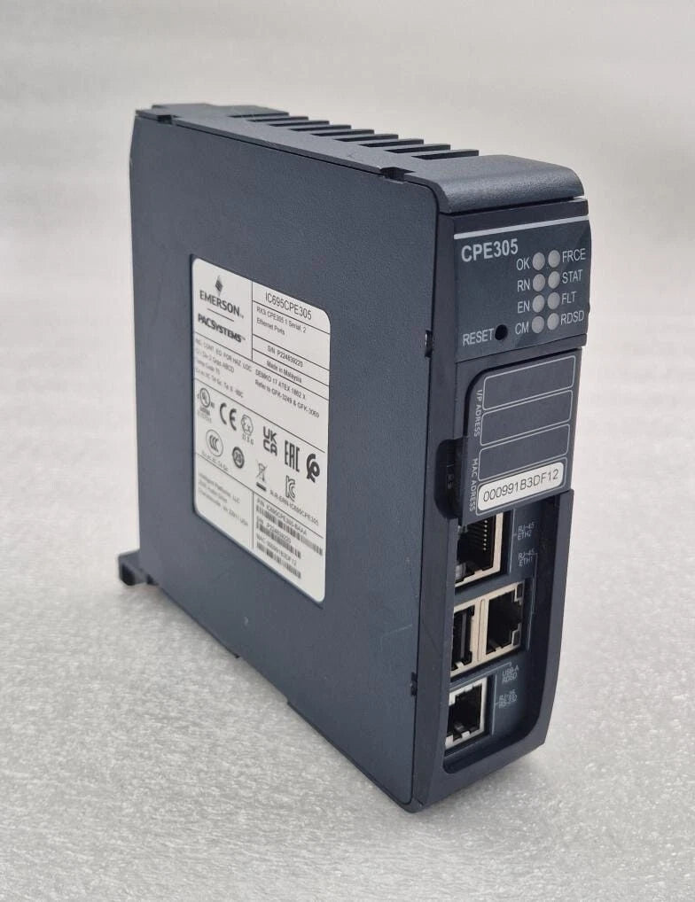 Emerson IC695CPE305-BAAA RX3i CPE305 PLC CPU module