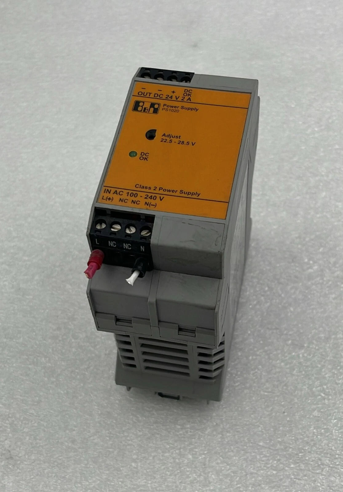 B&R Automation PS1020 Power Supply 0PS1020.0 1-Phase 24 VDC 2A