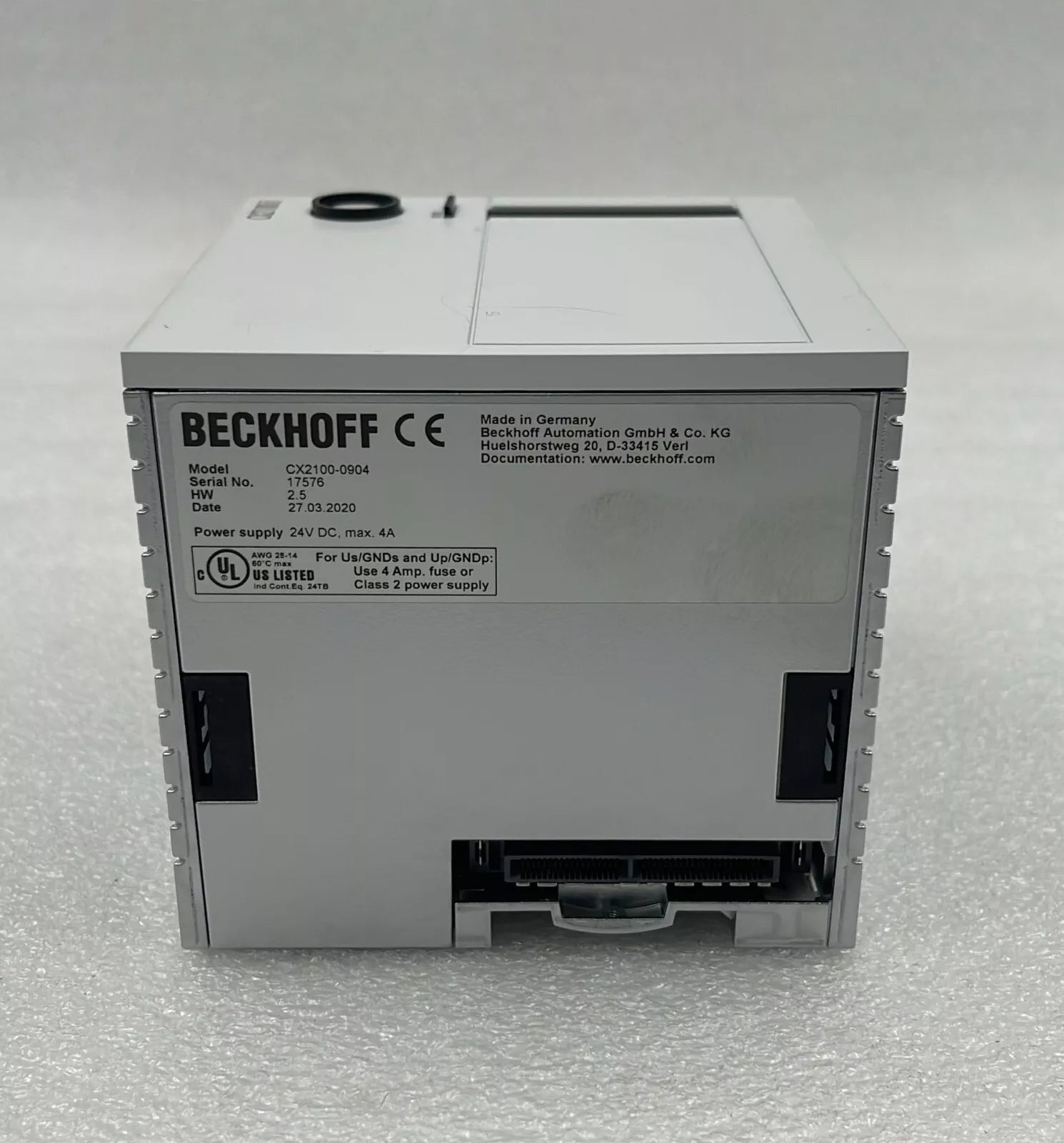 BECKHOFF CX2100-0904 Power Supply Unit