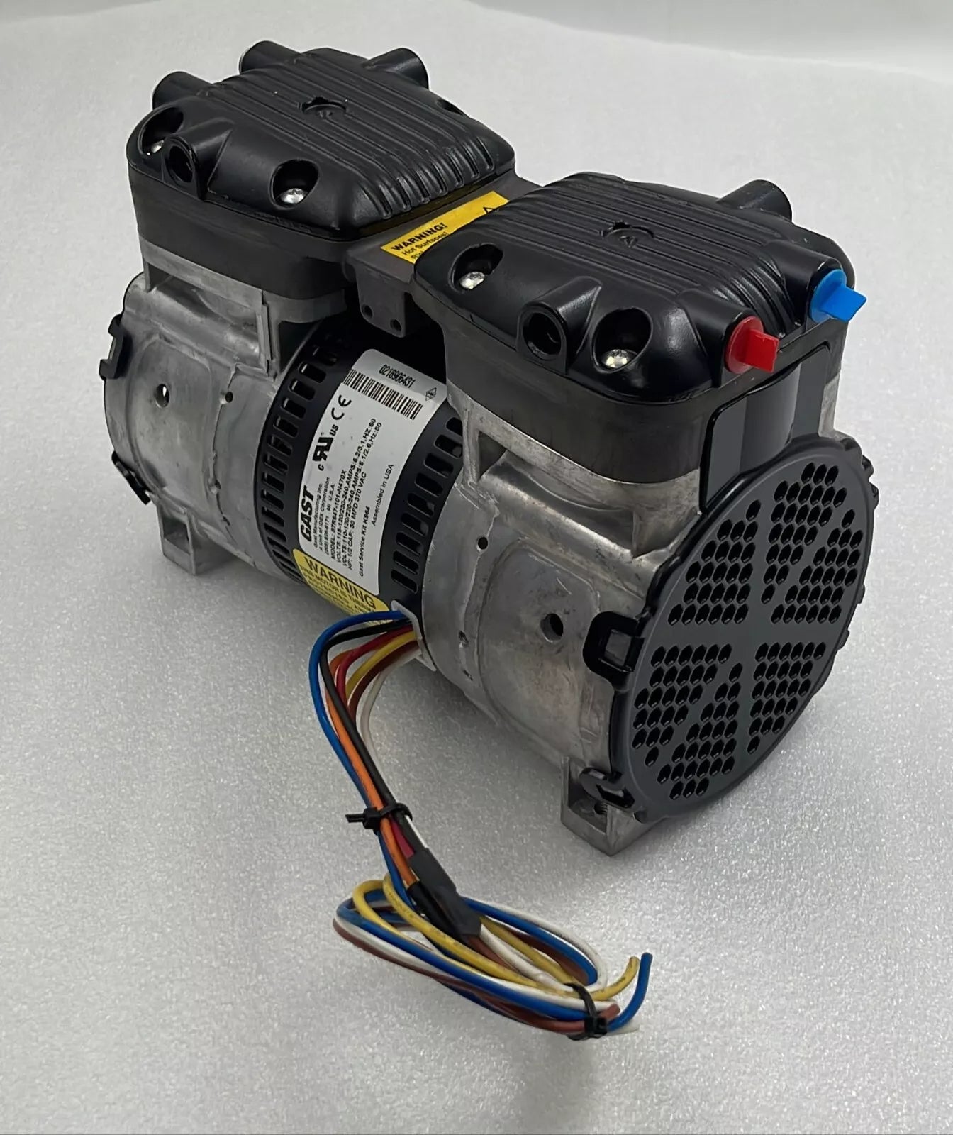 GAST K48ZZEFL-1162 Twin Cylinder Vacuum Pump 87R647-101-N470X