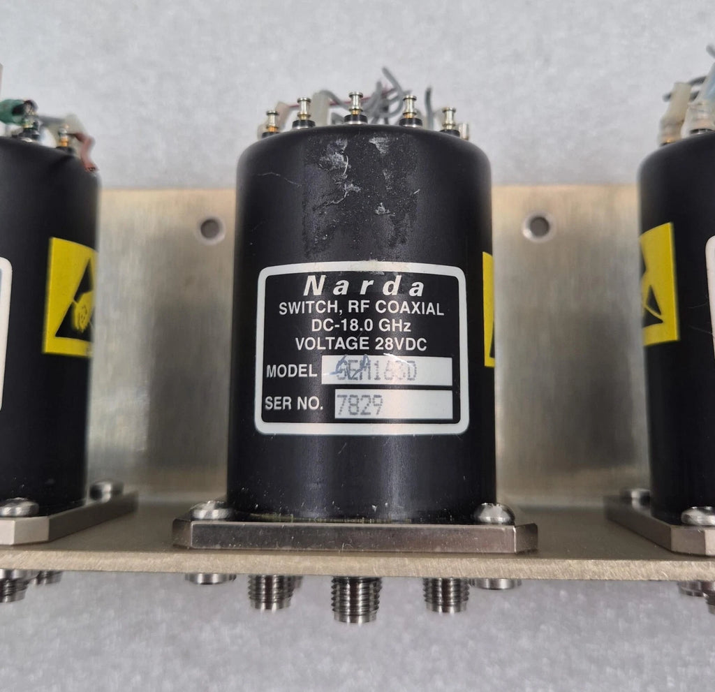 [LOT OF 5 PCS] Narda SWITCH RF COAXIAL SEM163D 28VDC