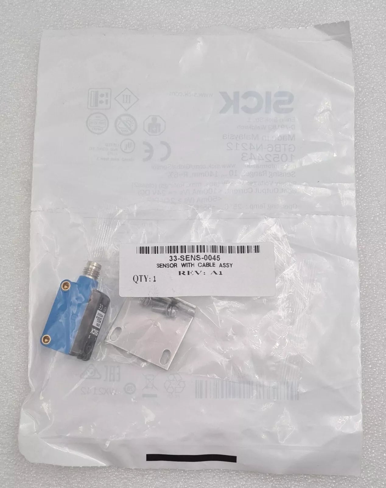 [LOT 4 PCS] NEW SEALED - SICK GTB6-N4212 1052443 Photoelectric Switch Sensor