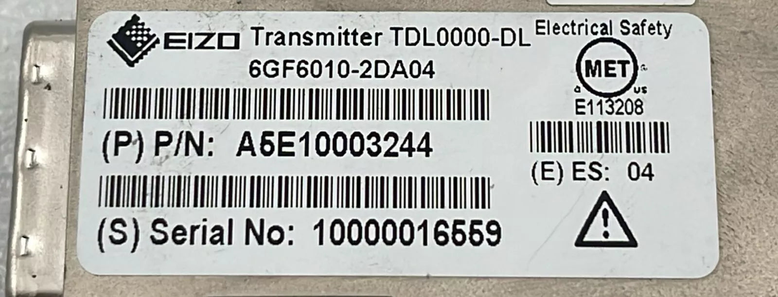 EIZO TDL0000-DL Transmitter 6GF6010-2DA04 DVI PC Link
