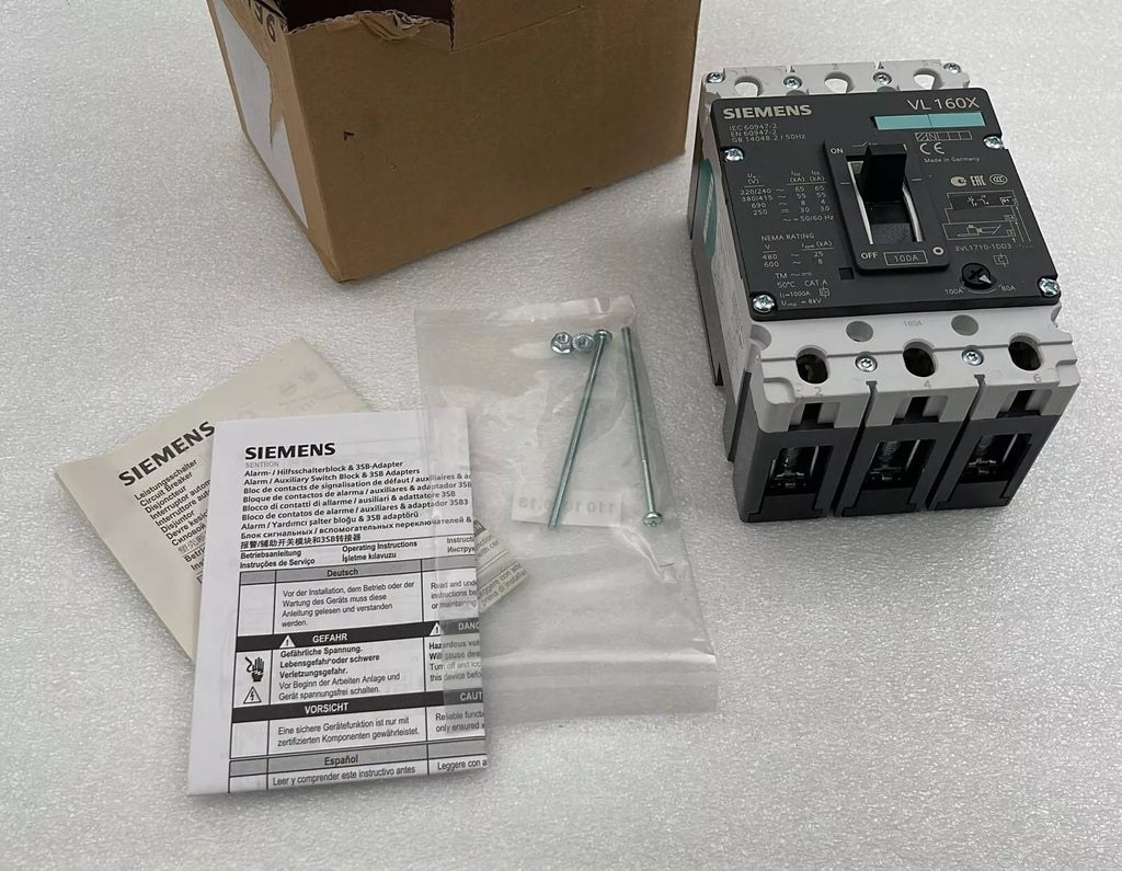 Siemens VL160X Circuit Breaker 3VL1710-1DD33-0AA0