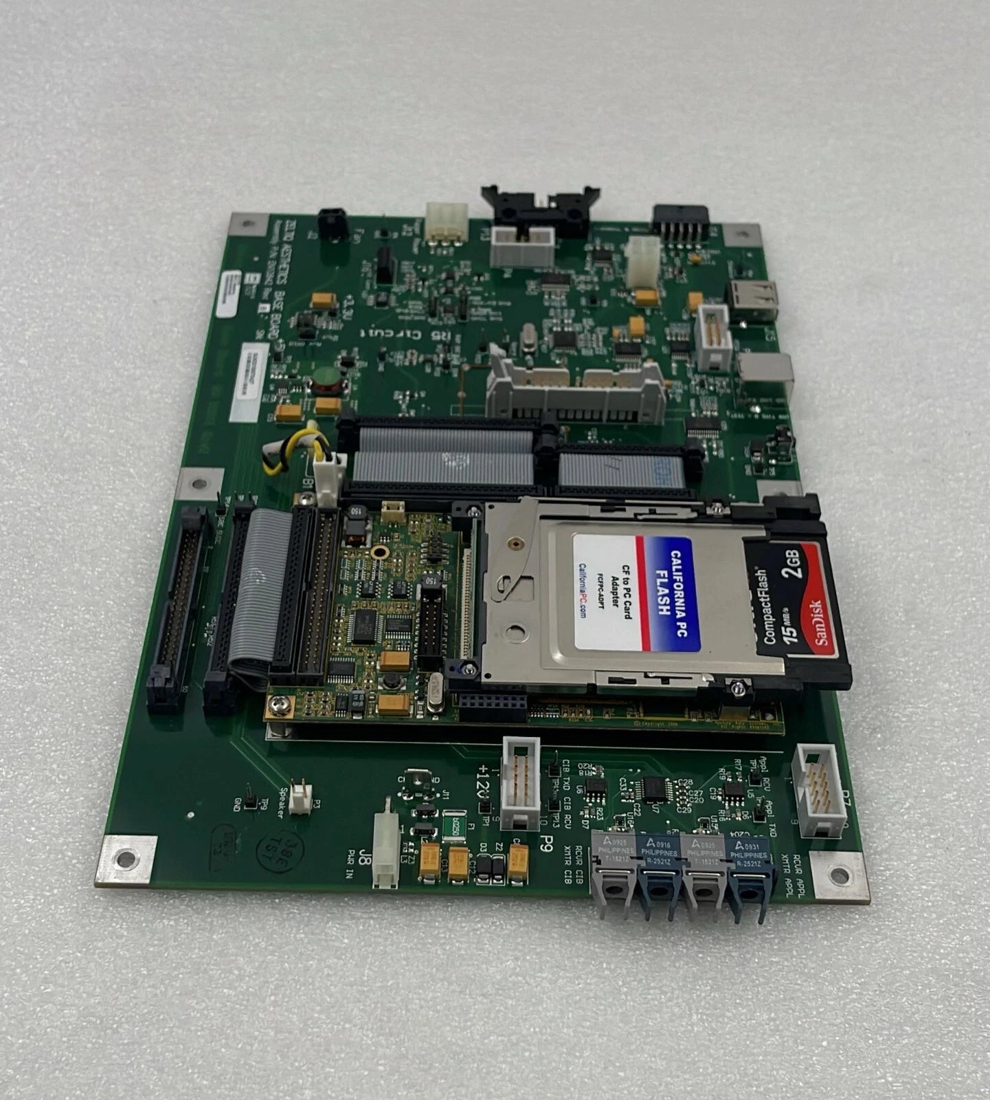 Zeltiq Aesthetics base board EN10842 SA13125 PCB 10841 medical system control board