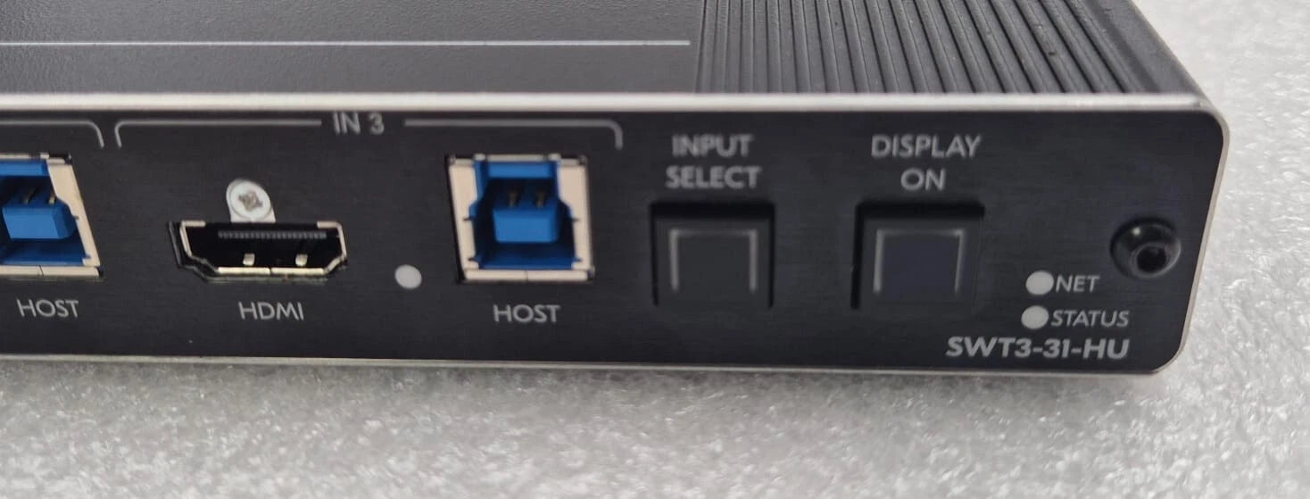 KRAMER SWT3-31-HU 3x1 4K60 USB-C / HDMI Switcher