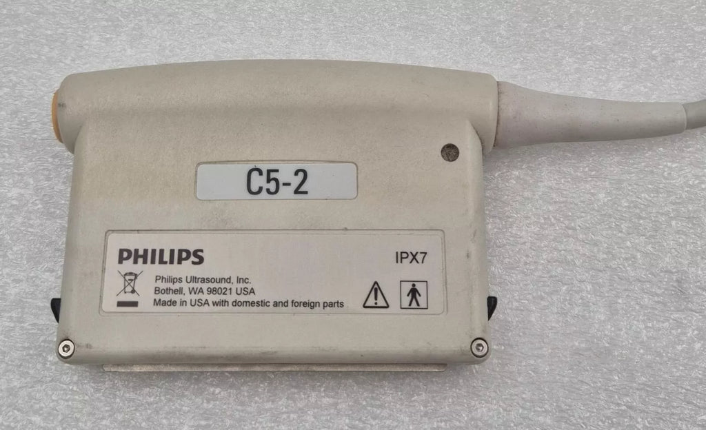 Philips C5-2 Curved Array Ultrasound Transducer Probe 453561173206