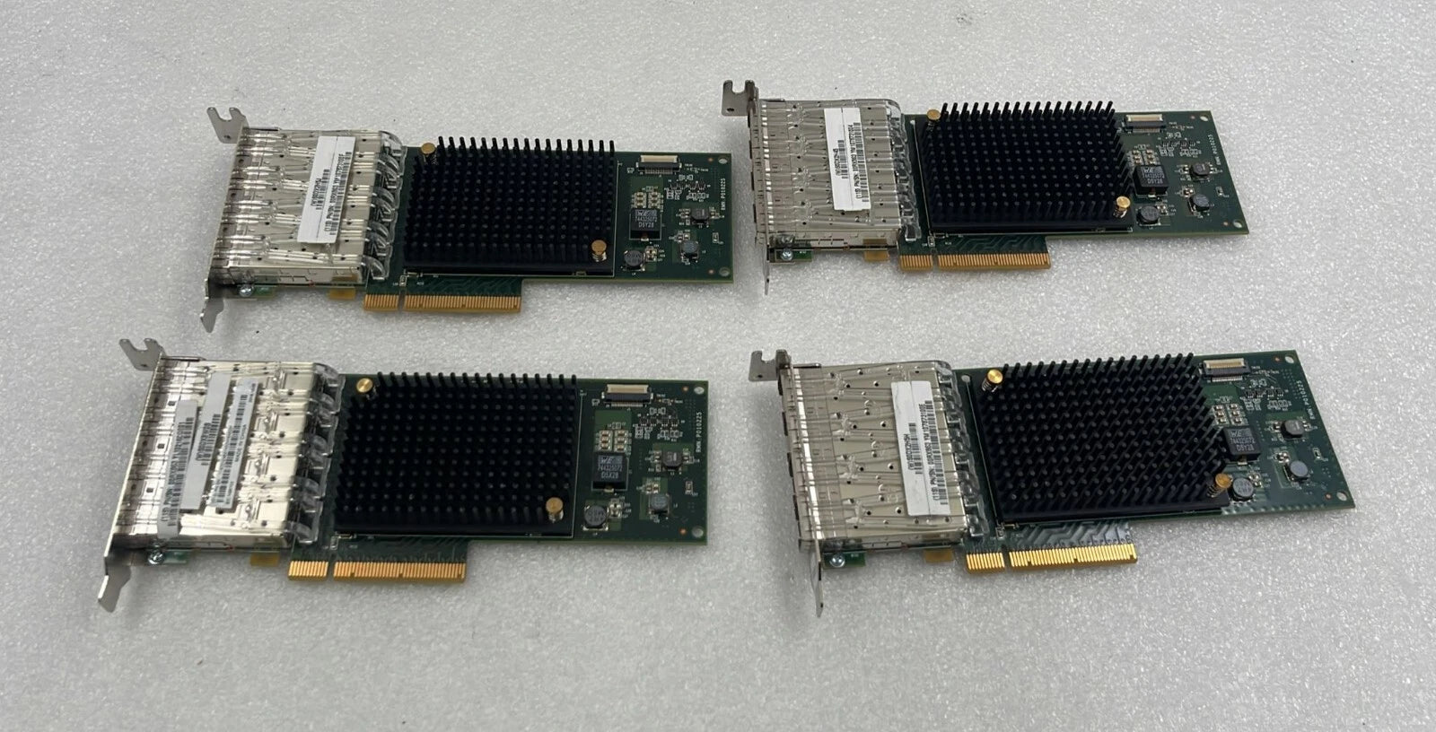 [LOT 4 PCS] IBM 00RX863 4-Port 10Gb PCIe3 Network Adapter Card 00ND464