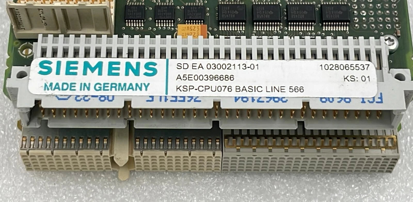 Siemens KSP-CPU076 A5E00396686 SD EA 03002113-01 CPU Module