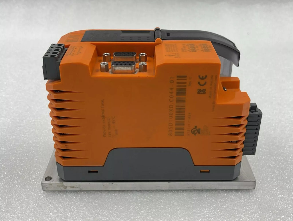 B&R Automation ACOPOS Micro 100D STEPPER Servo Drive 80SD100XD.C044-01 REV I0