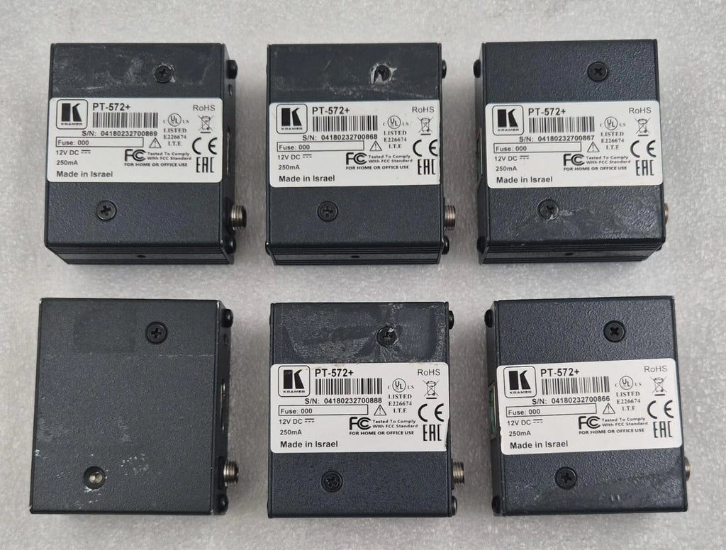 [LOT 6 PAIRS] KRAMER Pico TOOLS PT-572+ HDMI Line Receiver & PT-571 Transmitter