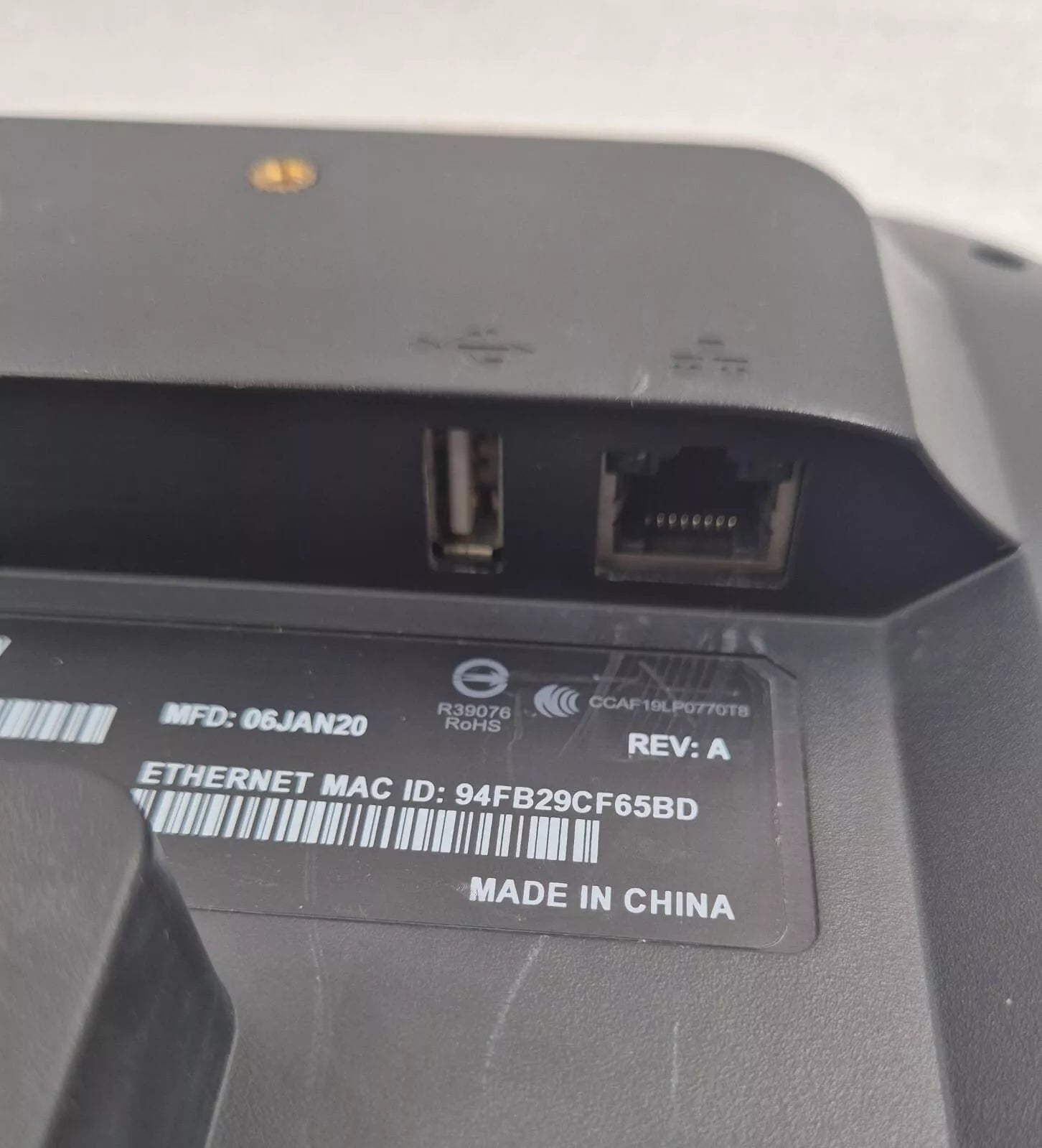 ZEBRA CC6000 Customer Concierge ethernet USB Price Checker Landscape Kiosk PARTS