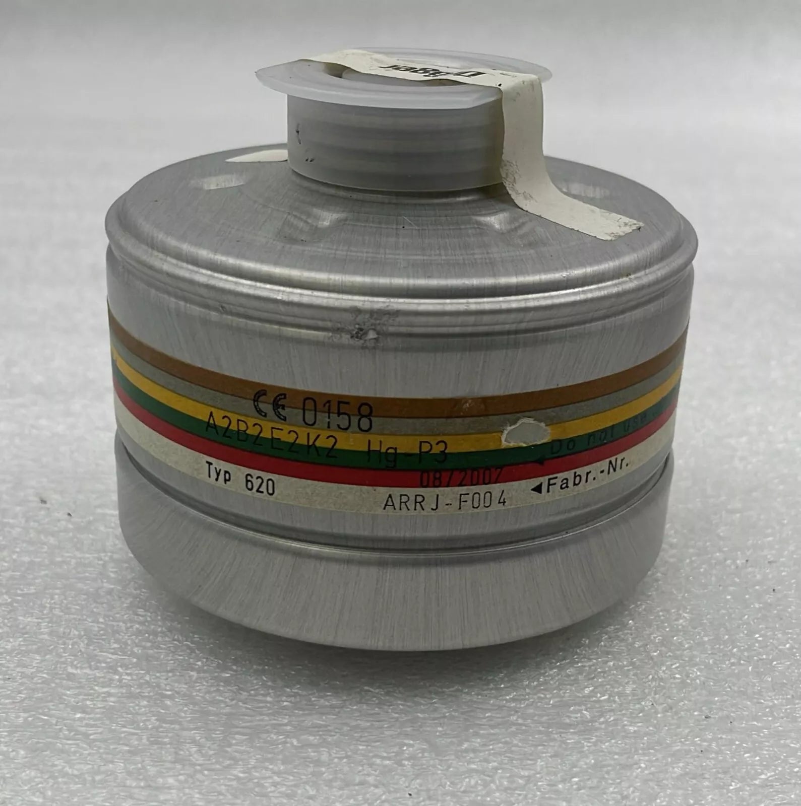 Drager 6735470 Gas Mask Filter 620 A2B2E2K2 Hg-P3 ARRJ-F004