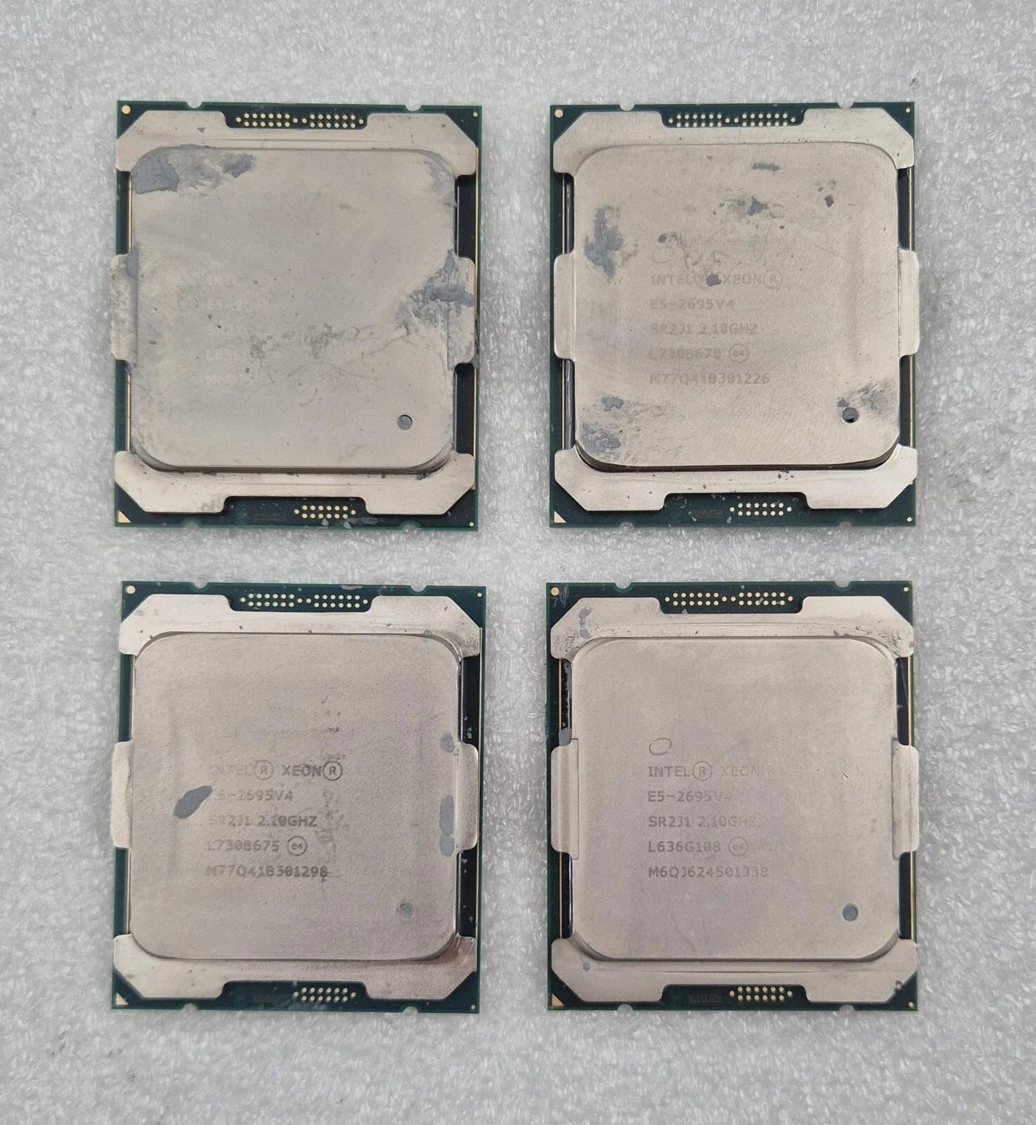 [LOT 4 PCS] Intel Xeon E5-2695V4 SR2J1 2.10GHZ LGA2011-3 18-Core CPU Processor