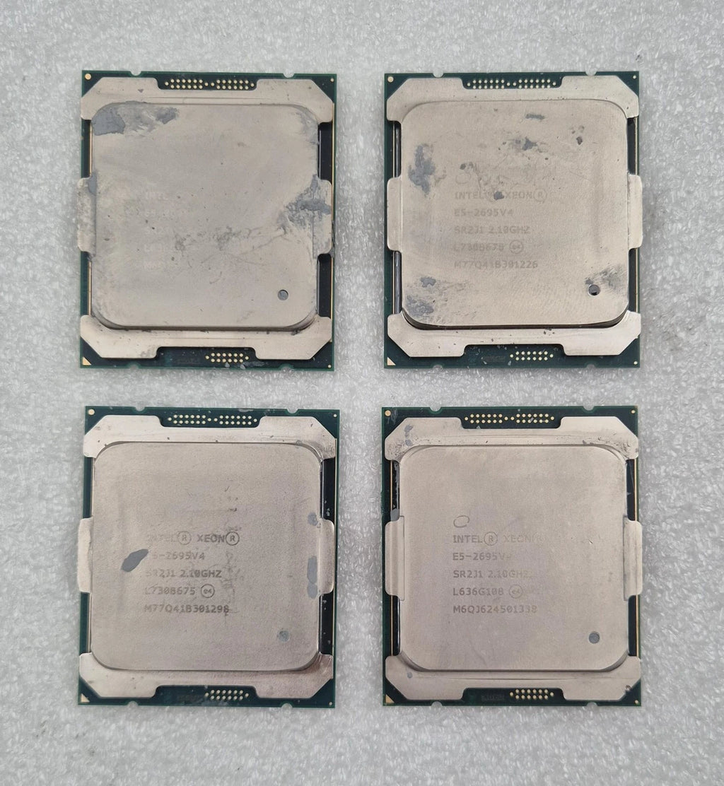 [LOT 4 PCS] Intel Xeon E5-2695V4 SR2J1 2.10GHZ LGA2011-3 18-Core CPU Processor