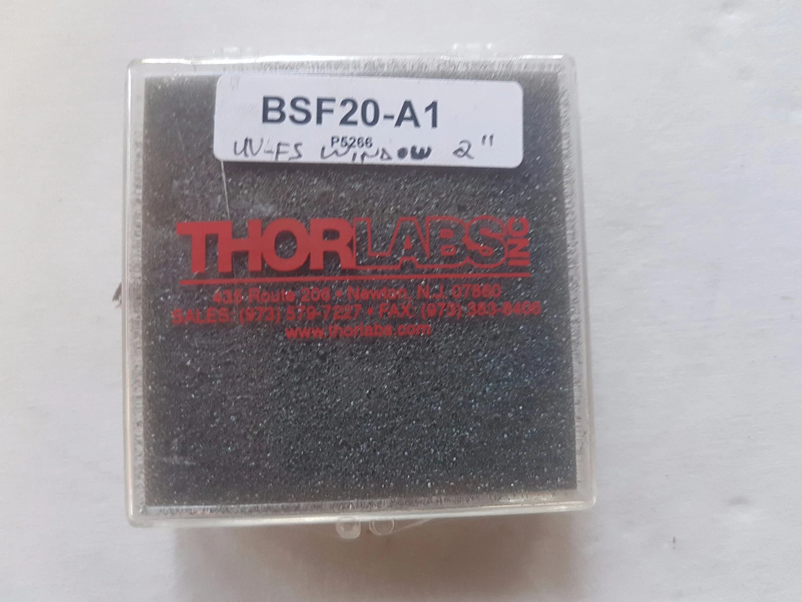 Thorlabs BSF20-A1 UVFS beam sampler optical component