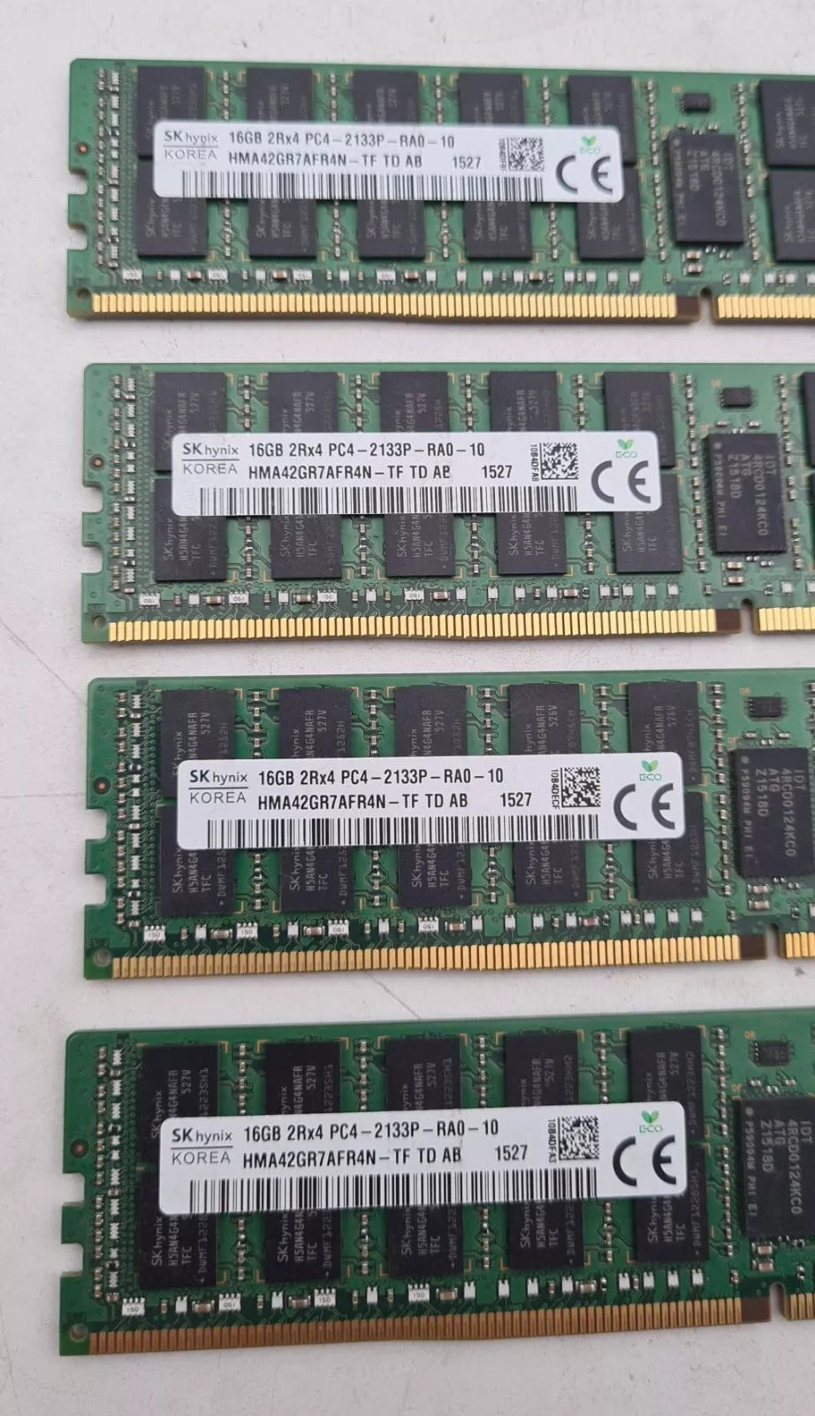 [LOT 8] SK hynix HMA42GR7AFR4N-TF 16GB 2Rx4 PC4-2133P ECC REG SERVER Memory RAM