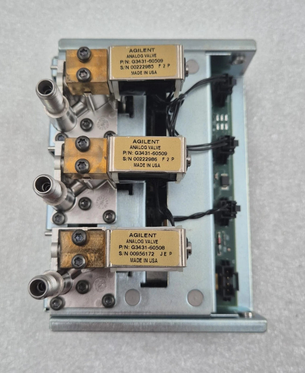 Agilent Technologies G3431-60531 FID EPC Manifold Detector Flow Module 7890