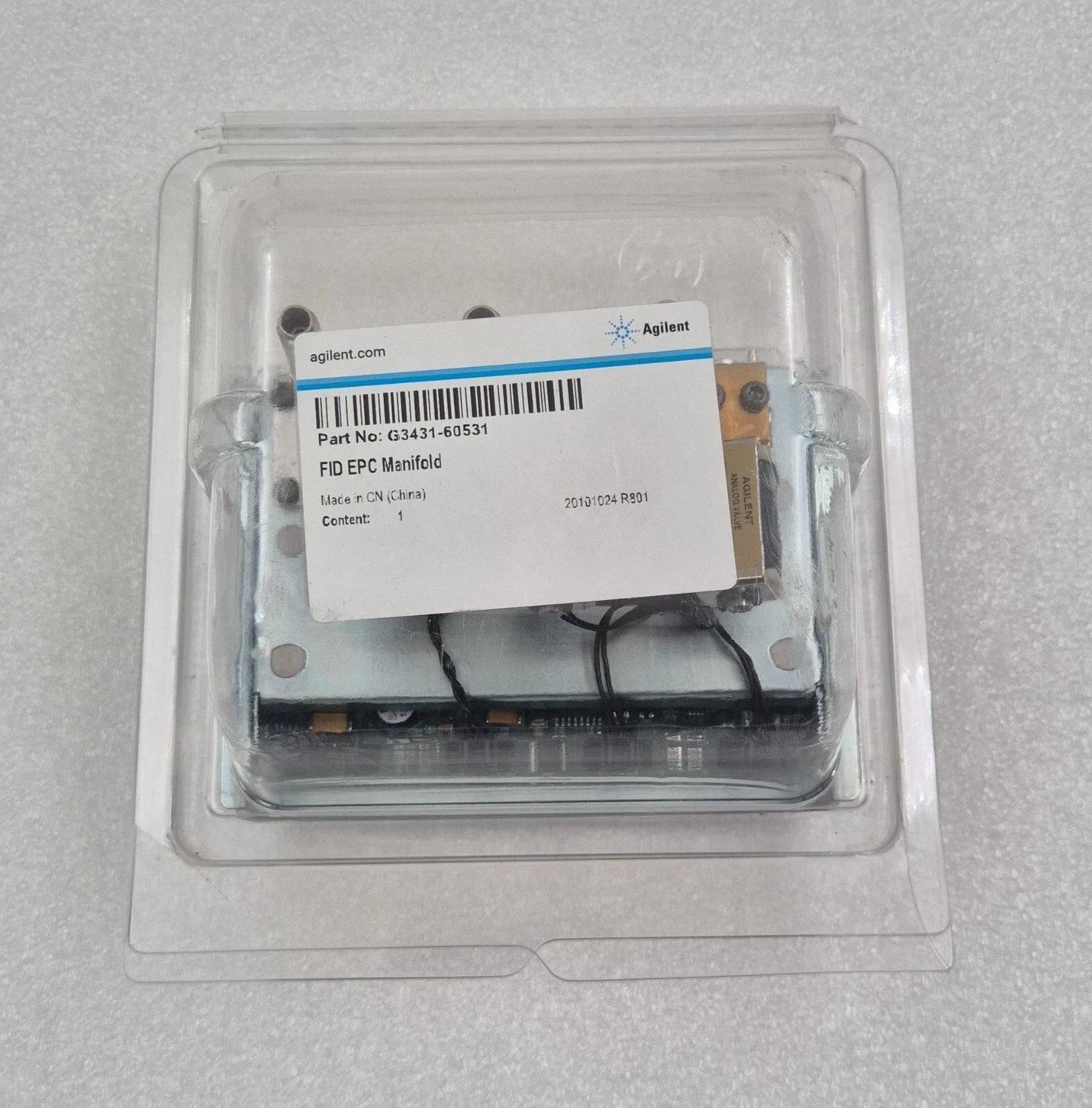 Agilent Technologies G3431-60531 FID EPC Manifold Detector Flow Module 7890