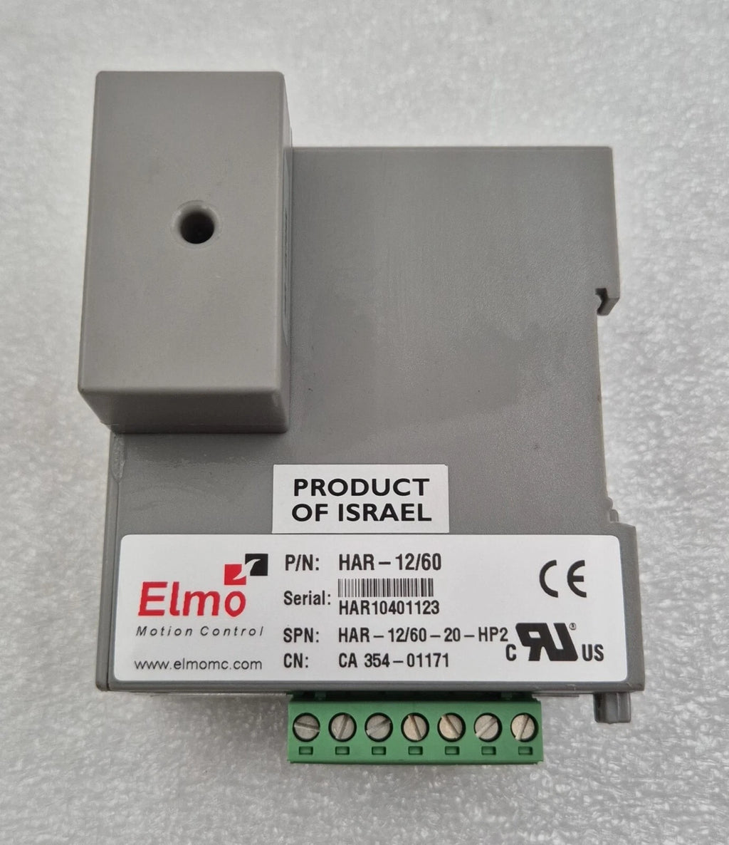 Elmo Motion Control HAR-12/60 HAR-EXTCAN Digital Servo Drive HAR-12/60-20-HP2