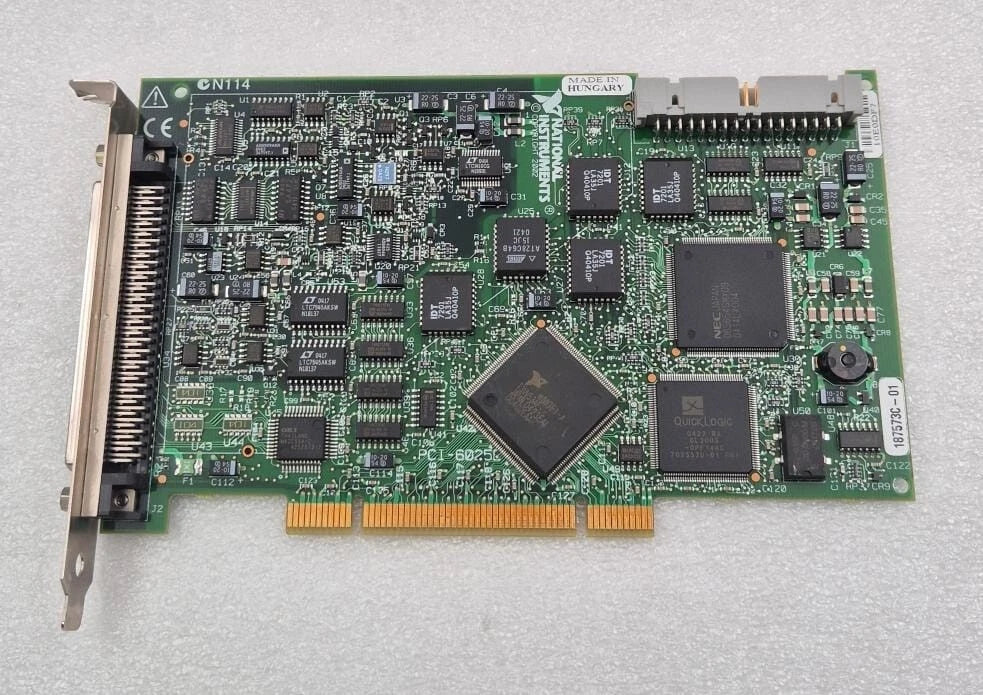National Instruments NI PCI-6025E 187573C-01 multifunction DAQ I/O card
