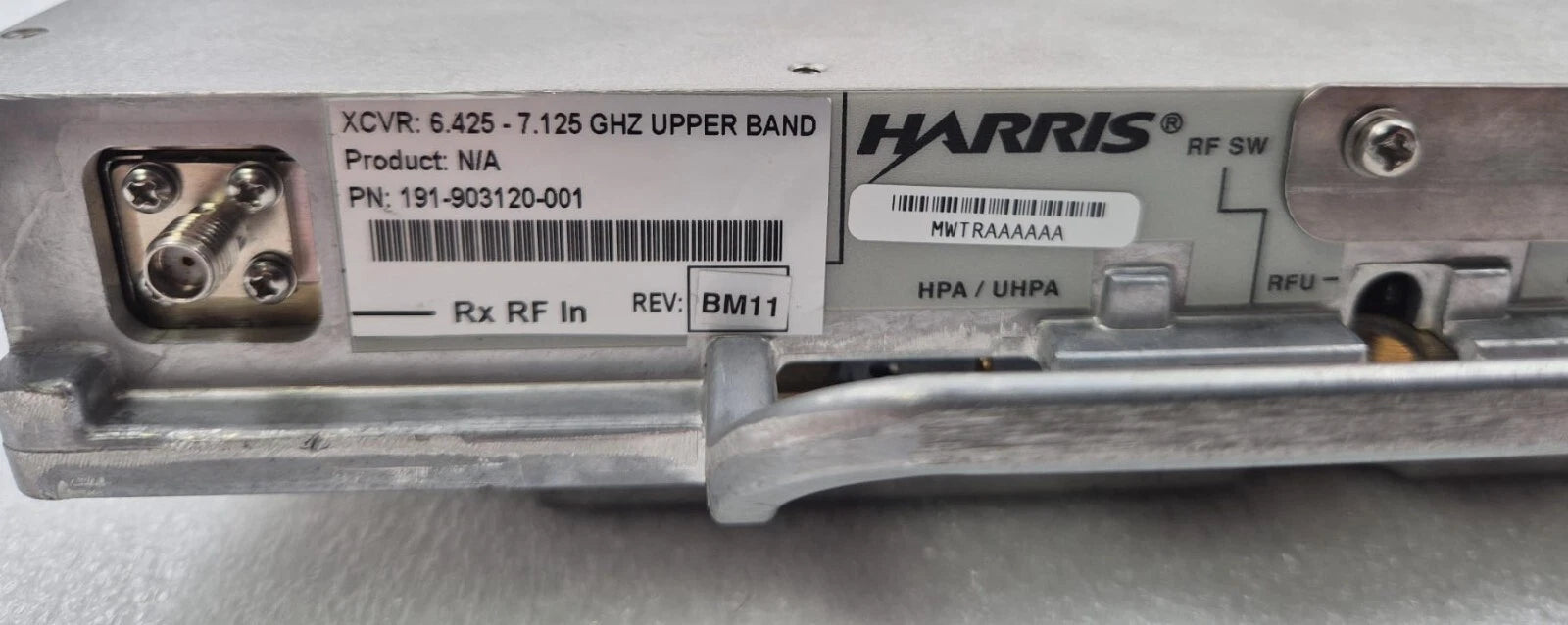 HARRIS SYNTHESIZER MODULE 191-903120-001 Transceiver 6.425-7.125 GHZ UPPER BAND