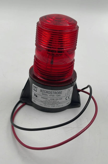 TOMAR Microstrobe 470S-1280 IV red strobe lamp 