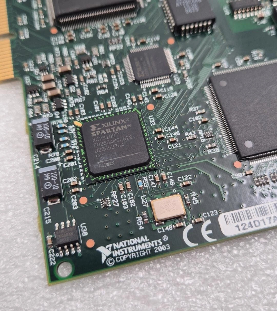 NATIONAL INSTRUMENTS NI DAQ PCI-6722 189252D-02 Multifunction I/O Card