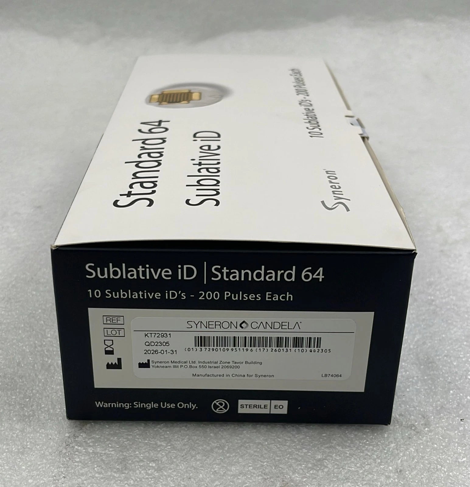 Syneron Candela Sublative iD Standard 64 200 Pulses KT72931 Tip applicator – 10 pack