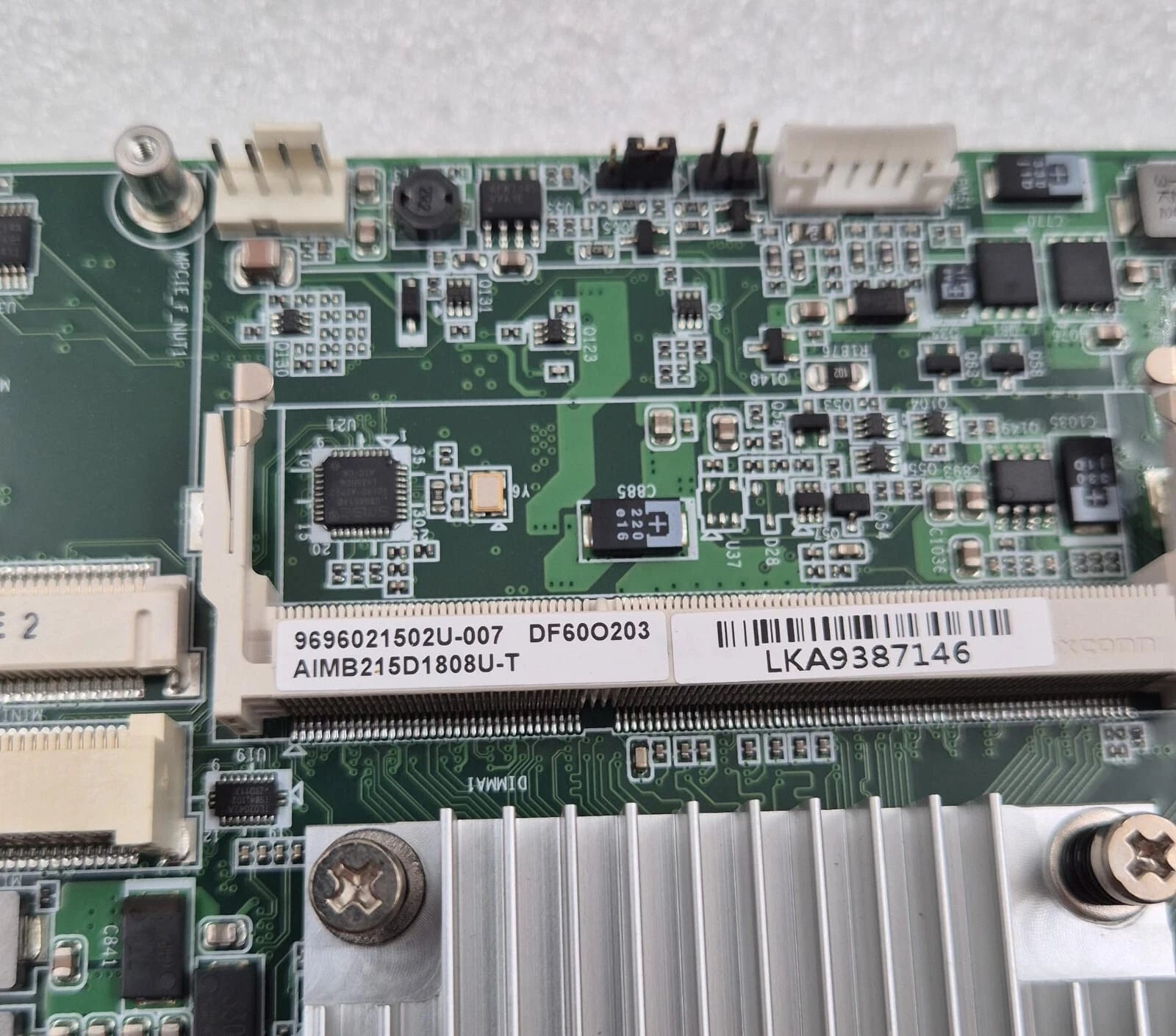 Advantech AIMB-215 AIMB-215D Industrial Control Motherboard AIMB215D1808U w/ I/O