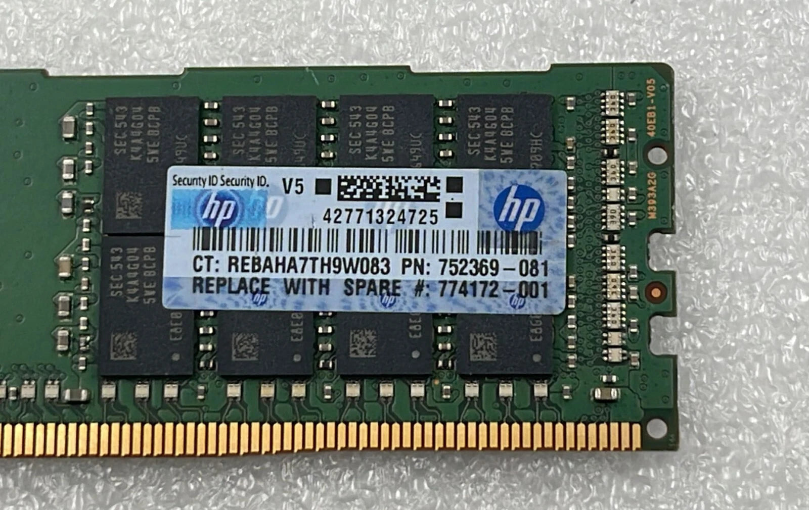 [LOT 8 PCS] Samsung 16GB 2Rx4 PC4-2133P M393A2G40EB1-CPB0Q RAM HP 752369-081