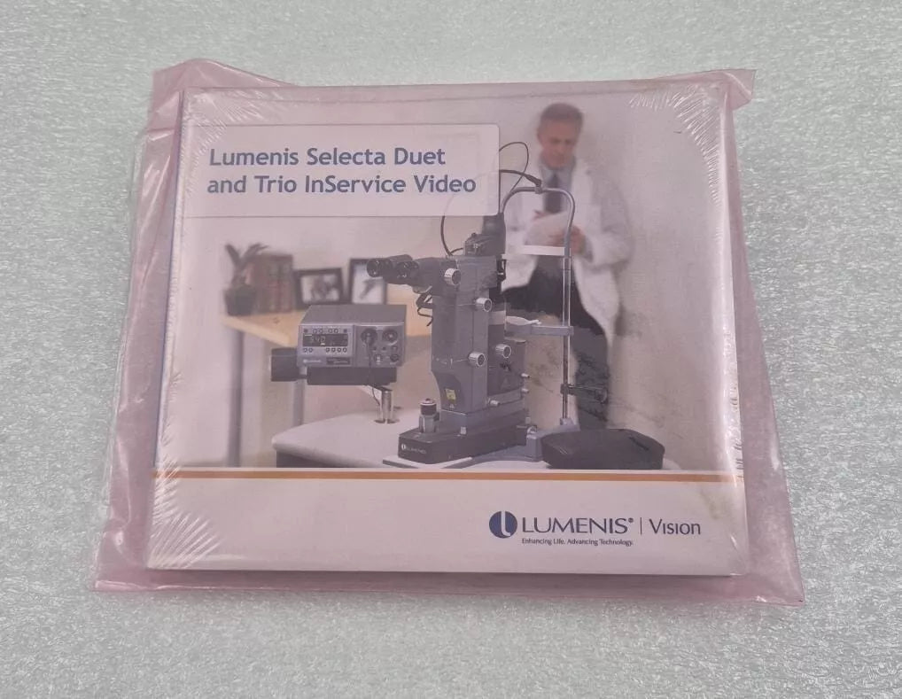 Lumenis Selecta Duet Trio InService CD and AZMEC 983 head rest strap set