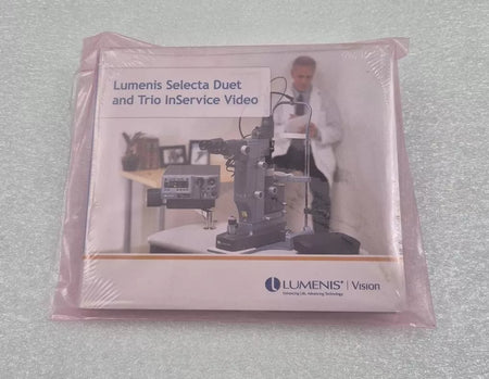 Lumenis Selecta Duet Trio InService CD and AZMEC 983 head rest strap set