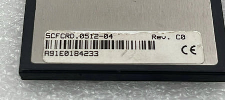 B&R 5CFCRD.0512-04 Rev. C0 industrial CompactFlash card 512MB