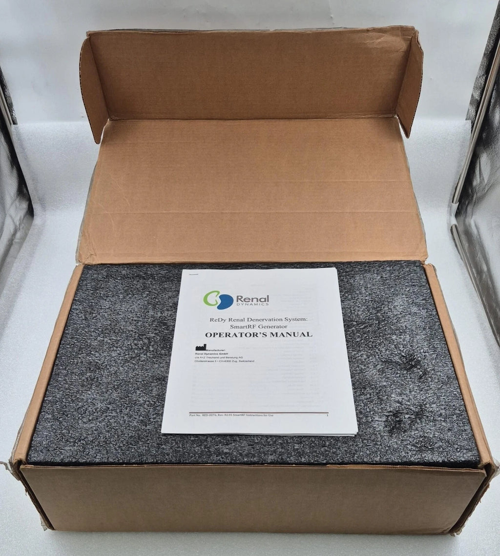 Renal DYNAMICS SmartRF Generator RED-GEN-0001-00 ReDy Monitor Display 30.5