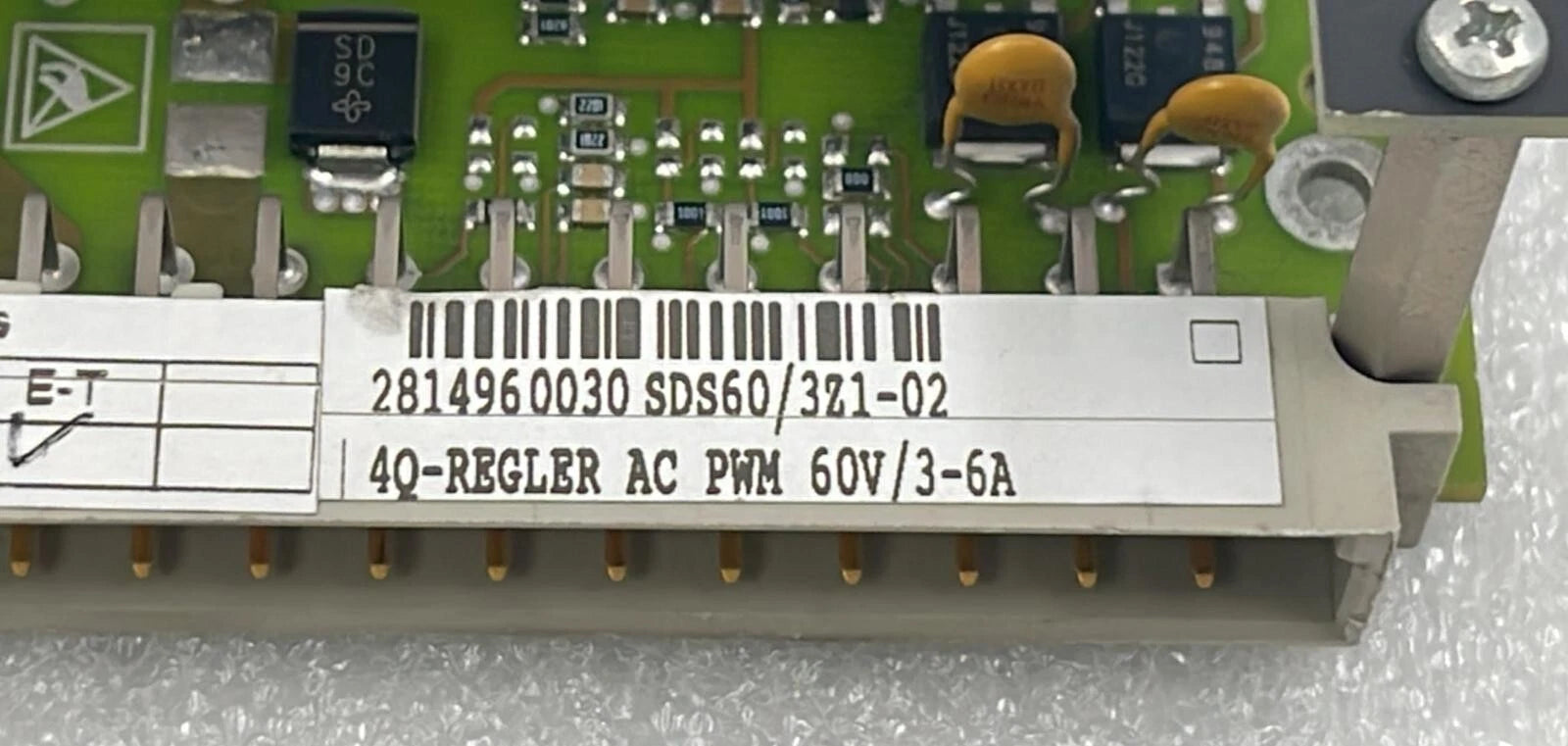 Siemens 03002141-02 4Q-Regler AC PWM SDS60/3Z1-02 Servo Amplifier