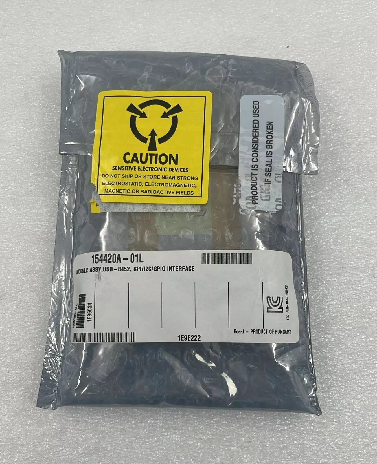 National Instruments NI USB-8452 Module SPI/I2C/GPIO Interface **AS IS