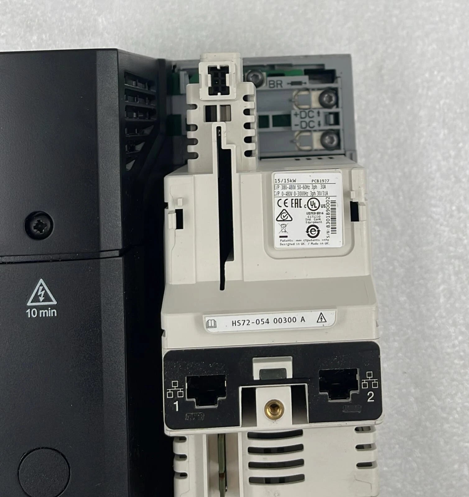 NIDEC Unidrive M700 HS72 VFD 15kW 20HP 3PH 480V HS72-054 00300 A **AS IS