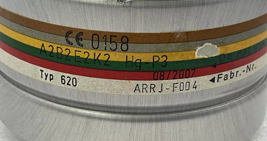 Drager 6735470 Gas Mask Filter 620 A2B2E2K2 Hg-P3 ARSD-F002