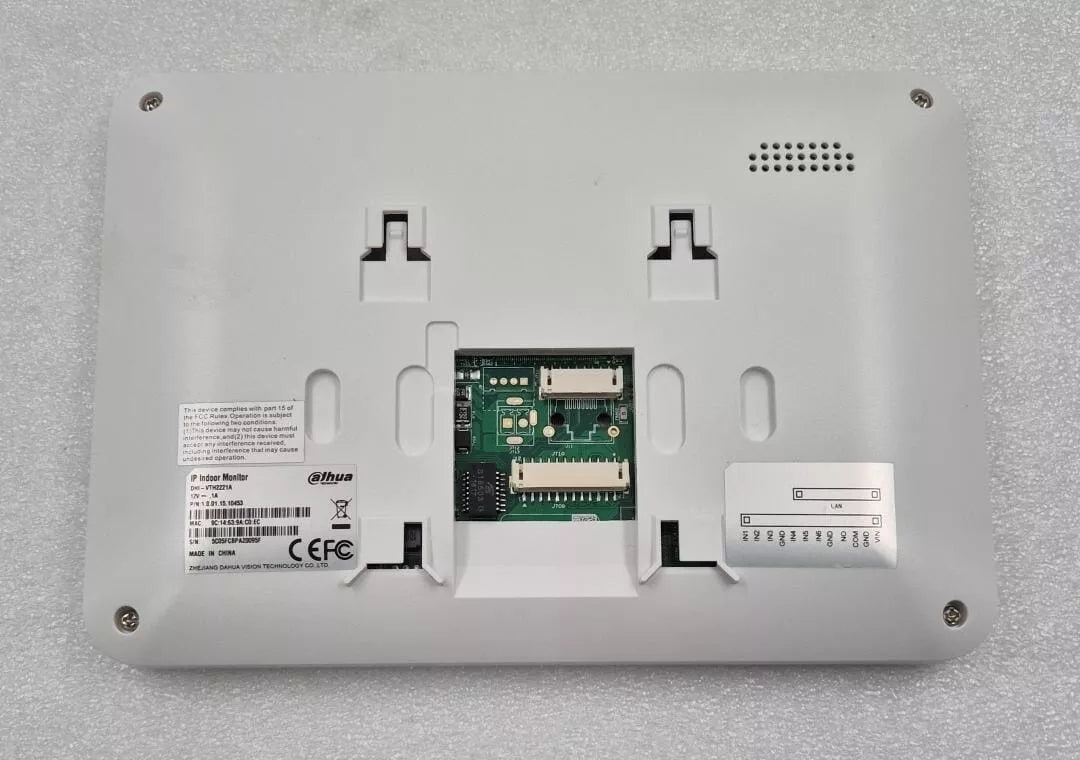 Dahua IP Indoor Monitor DHI-VTH2221A 7" TFT Network Video Intercom Phone System