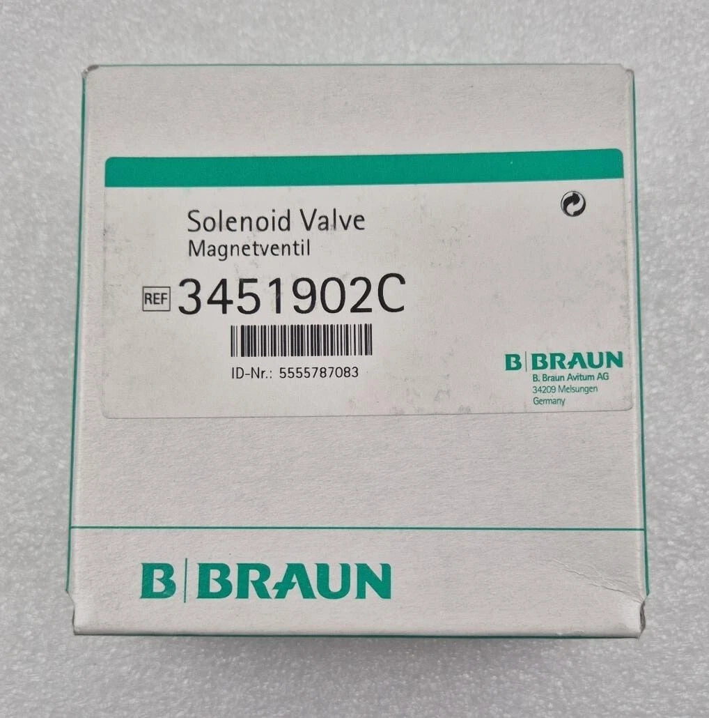 **NEW SEALED** B. BRAUN Solenoid Valve Magnetventil 3451902C U92.608 24V