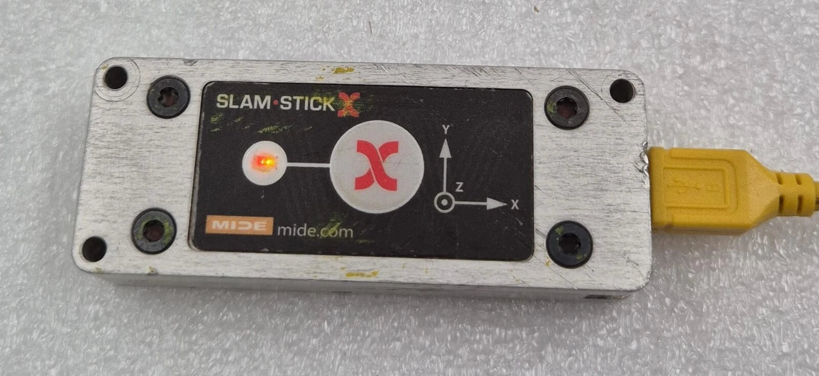 MIDE SLAM STICK X VIBRATION & SHOCK DATA LOGGER USB LOG **AS-IS**