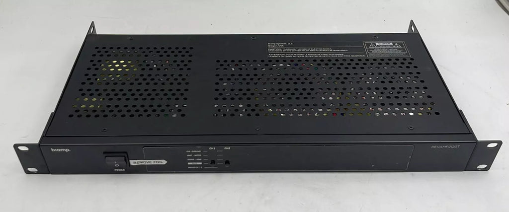 Biamp REVAMP 2120T 2-Channel Audio Power Digital Amplifier