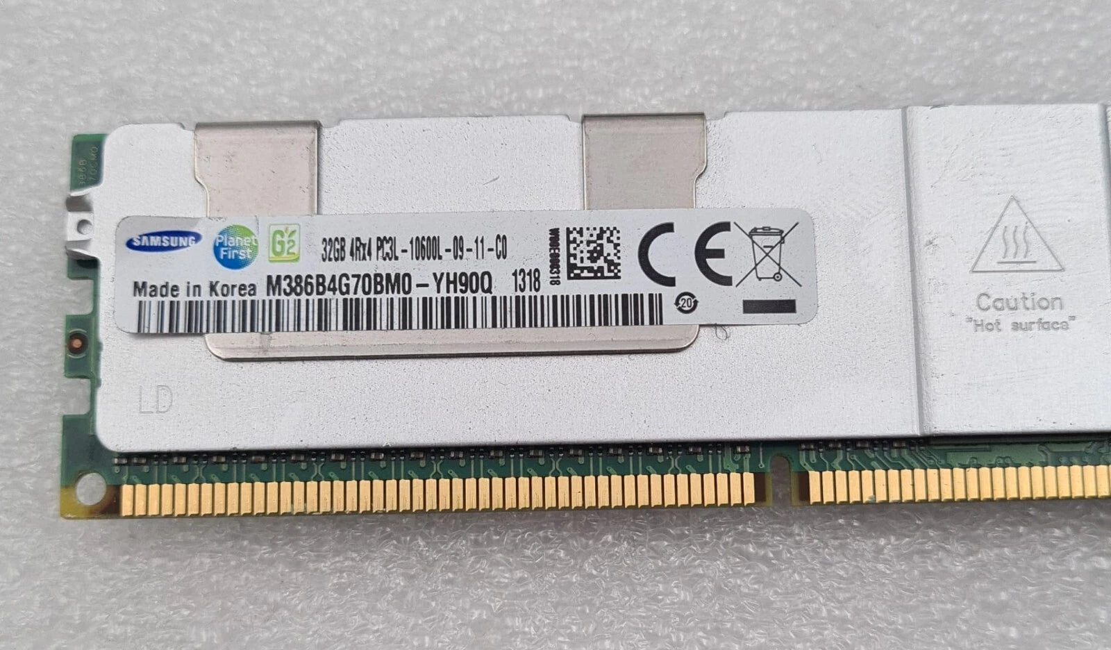 [LOT 6] SAMSUNG 32GB 4Rx4 PC3L-10600L M386B4G70BM0-YH90Q DDR3 SERVER MEMORY RAM