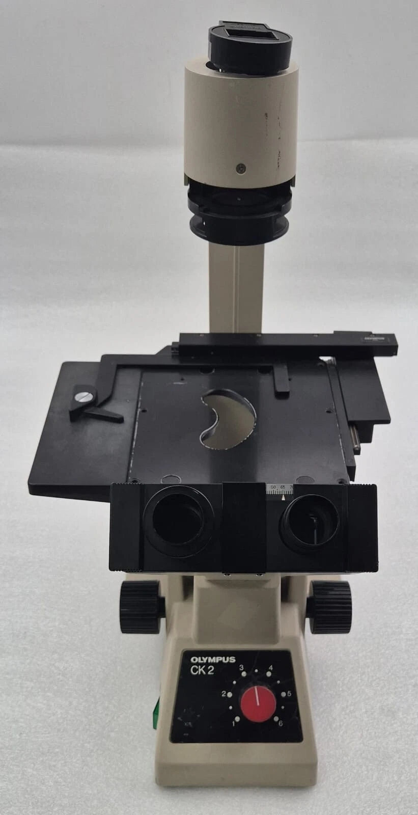 OLYMPUS CK2 Inverted Binocular Microscope 220/240V **AS-IS**