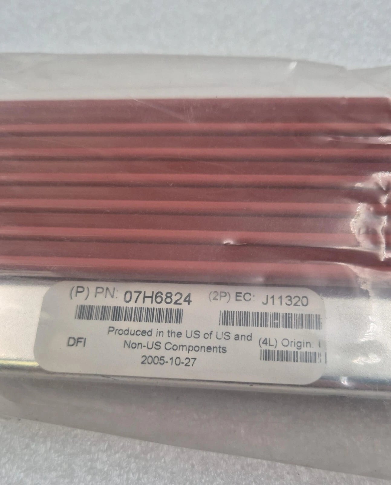 **NEW SEALED** IBM 07H6824 J11320 Frame Bracket Clamp Insert Rubber Blocks