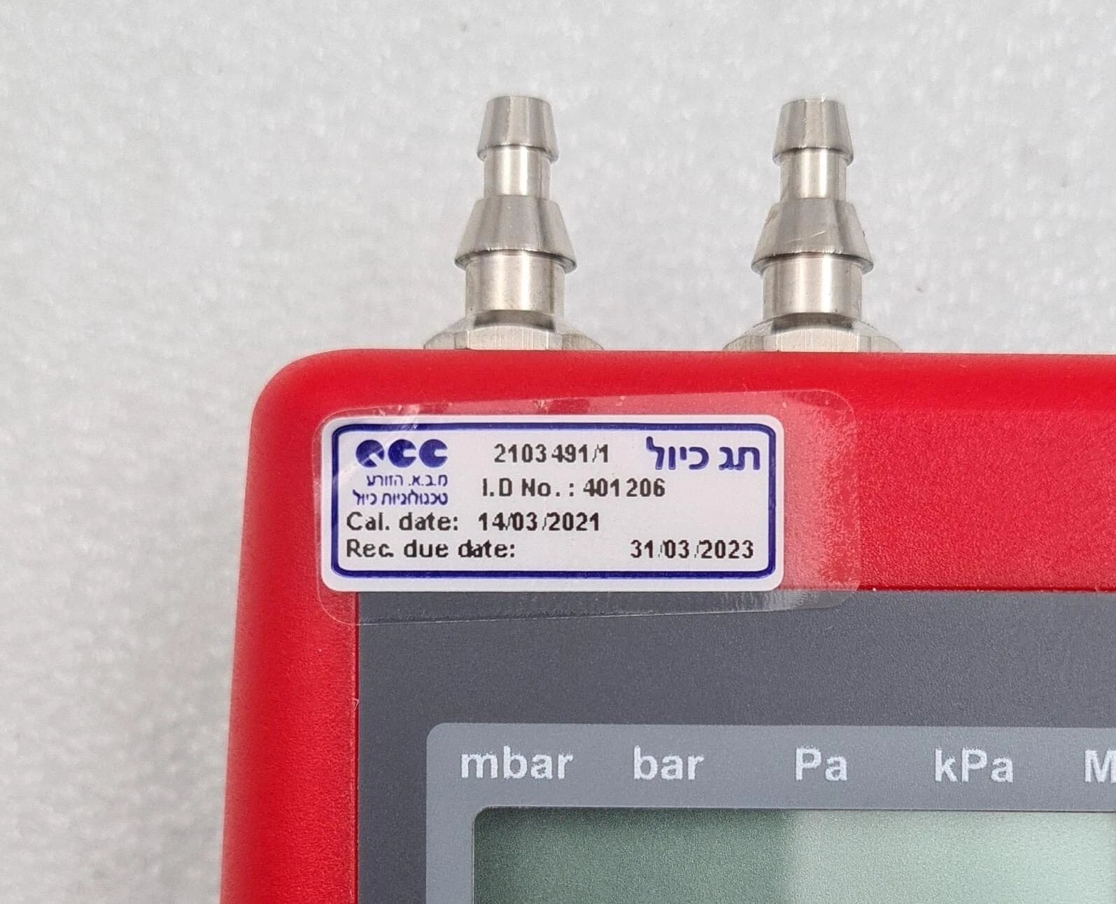 GREISINGER GMH 3100 Series 3161-07B Pressure Meter Digital Feinmanometer