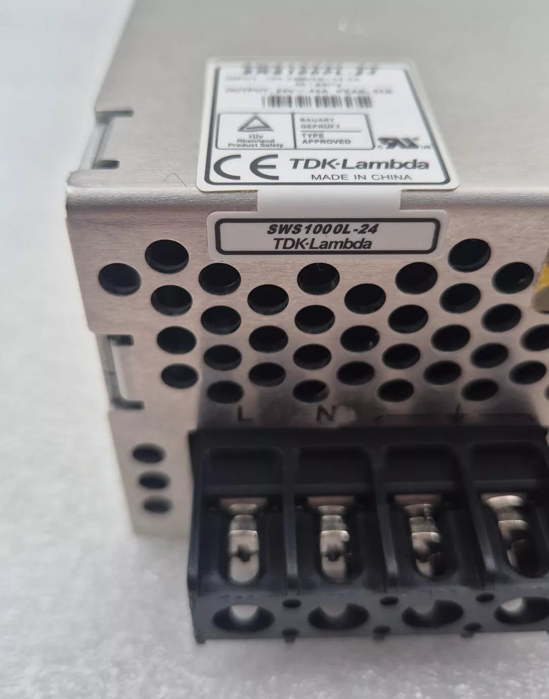 TDK Lambda SWS1000L-24 HFP Power Supply 100-240VAC 13.0A