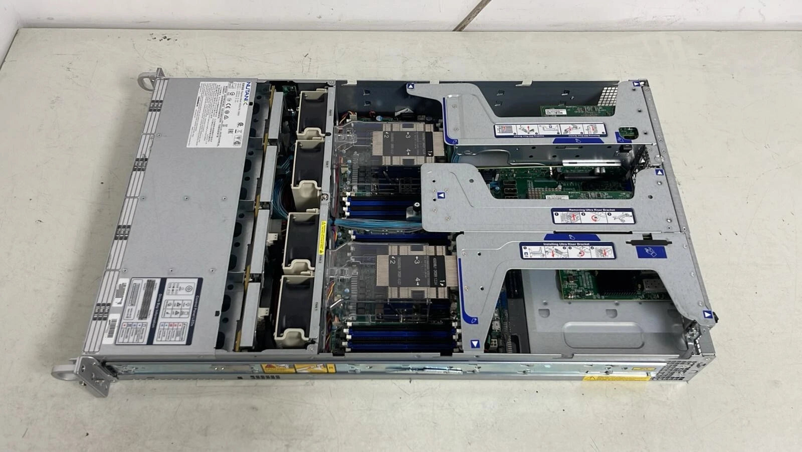 Nutanix NXS2U1NL12G600 Server Board SuperMicro X11DPU-6G-NI22 W/ Xeon Gold 6154